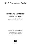 Carl Philipp Emanuel Bach: Troisième Concerto en la Majeur