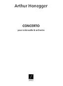 Arthur Honegger: Concerto Violoncelle Partition