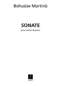 Bohuslav Martinu: Sonate