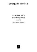 Joaquín Turina: Sonate N 2 Op 82 Violon-Piano