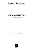 Francis Poulenc: Metamorphoses Chant-Piano Recueil
