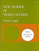 Adam Carse: New School Of Violin Studies 3
