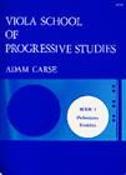 Adam Carse: Viola School Of Progressive Studies Book 1
