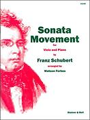 Schubert: Sonata Movement Arranged For Viola and Piano
