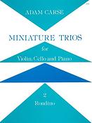 Adam Carse: Miniature Trios 2 Rondino