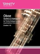 Oboe Scales and Arpeggios. Grades 1-8