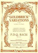 P. D. Q. Bach: Goldbrick Variations (piano)