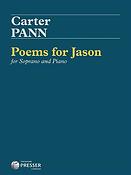 Carter Pann: Poems For Jason (Soprano Voice and Piano)