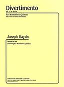 Franz Joseph Haydn: Divertimento - No. 1 In B-Flat (Woodwind Quintet)
