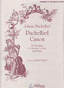 Johann Pachelbel: Pachelbel Canon (Marimba [Or Vibraphone Or Bells] and Piano)