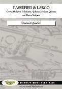 Georp Philipp Telemann/Johann Joachim Quantz: Passepied & Largo, Clarinet Quartet