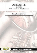 Wolfgang Amdeus Mozart: Andante (K.V. 575), Saxophone Quartet