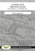 Claude Debussy: La Fille Aux Ceveux De Lin, Clarinet Quartet