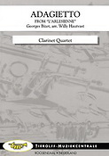 Georges Bizet: Adagietto, Clarinet Quartet