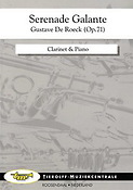 Gustave de Roeck: Serenade Galante, Clarinet & Piano