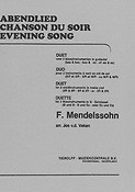 Felix Mendelssohn Bartholdy: Abendlied/Evening Song/Chanson du Soir/Avondlied, Duo Mixed Instruments