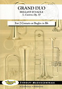 Louis Canivez: Grand Duo - Brillant Et Facile Op. 30, for 2 Cornets or Bugles in Bb