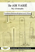M.J. Christophe: 11e Air Varié, Trombone/Baritone/Euphonium & Piano