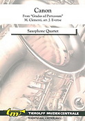 Muzio Clementi: Canon (from Gradus ad Parnassum), Saxophone Quartet
