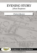 Johan Zaagmans: Evening Story, Clarinet Quartet