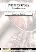 Johan Zaagmans: Evening Story, Saxophone Quartet
