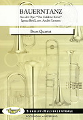 Ignaz Brull: Bauerntanz (Das Goldene Kreuz), Brass Quartet