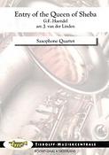 Georg Friedrich Handel: Entry of the Queen of Sheba, Saxophone Quartet
