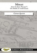 Georg Friedrich Handel: Minuet (from Berenice), Clarinet Quartet