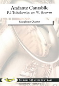 Pyotr Ilych Tschaikovsky: Andante Cantabile, Saxophone Quartet