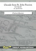 Georg Friedrich Handel: Chorale (From St. John Passion), Clarinet Quartet