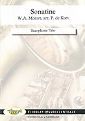 Wolfgang Amadeus Mozart: Sonatine, Saxophonet Trio