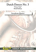 Henk Badings: Friese Trije/Dutch Dances No. 3, Saxophone Quartet