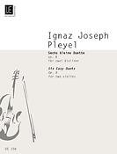 Pleyel: 6 Petite Duets op. 8 for 2 Violins