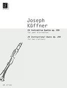 Jospeh Kuffner: 24 Instruktive Duette Op. 200