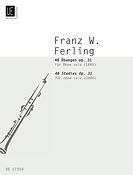 Franz Wilhelm Ferling:  48 Studies op. 31 (Hobo)