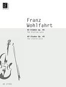Franz Wohlfahrt: 60 Etudes Op. 45