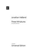 Febland: 3 Miniatures (Klarinet, Piano)