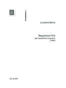 Luciano Berio: Sequenza VII-b (Sopraansaxofoon)