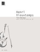 Vieuxtemps: 3 Pieces op. 40 (Viool, Piano)