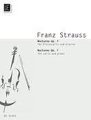 Strauss: Nocturno op.7 (Cello, Piano)