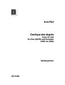 Arvo Pärt: Cantique des degrés