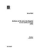 Arvo Pärt: Anthem of St John the Baptist