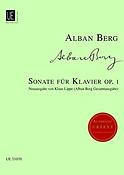 Alban Berg: Sonate Fur Klavier Op. 1