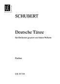 Franz Schubert: Deutsche Tänze vom Oktober 1824 (Partituur)