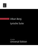 Alban Berg: Lyrische Suite (Studiepartituur)