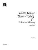 Zoltán Kodály: Streichquartett Nr. 2