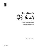 Béla Bartók: Première Sonate(en 3 mouvements)