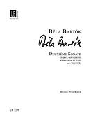 Bartok: Sonata No. 2 op. 76  (Viool, Piano)