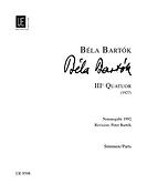 Béla Bartók: Streichquartett Nr. 3