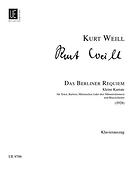 Kurt Weill:  Ballade von der sexuellen Hörigkeit